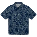Dallas Cowboys Hawaiian Shirt – Leaf Outline