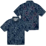 Dallas Cowboys Hawaiian Shirt – Leaf Outline