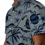 Dallas Cowboys Hawaiian Shirt – Palm Sunset