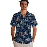 Dallas Cowboys Hawaiian Shirt – Simpsons Christmas