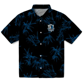 dallas mavericks bamboo branches blue black hawaiian shirts best selling