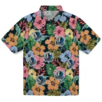Dallas Mavericks Hawaiian Shirt – Brilliant Hibiscus Garden