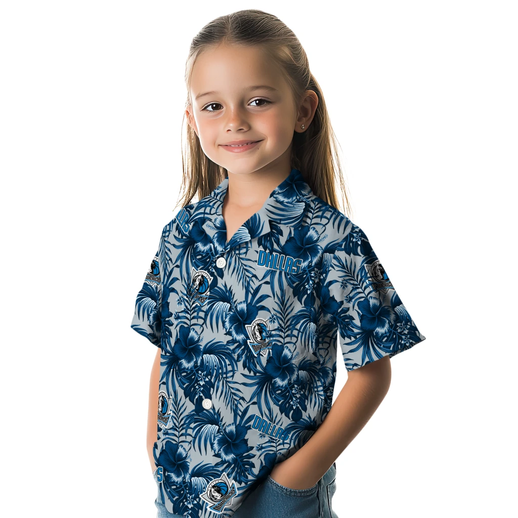 Dallas Mavericks Hawaiian Shirt - Hibiscus Exotic dallas mavericks hibiscus exotic blue hawaiian shirts premium grade