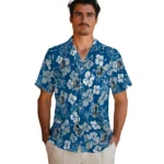 Dallas Mavericks Hawaiian Shirt – Hibiscus Flower Design