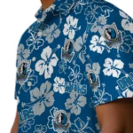 Dallas Mavericks Hawaiian Shirt – Hibiscus Flower Design
