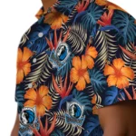 Dallas Mavericks Hawaiian Shirt – Hibiscus Foliage