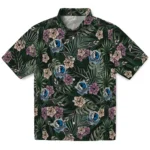 Dallas Mavericks Hawaiian Shirt – Hibiscus Leaves Pattern