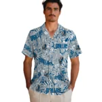 Dallas Mavericks Hawaiian Shirt – Hibiscus Overlay