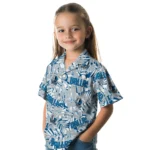 Dallas Mavericks Hawaiian Shirt – Hibiscus Overlay