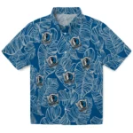 Dallas Mavericks Hawaiian Shirt – Leaf Outline