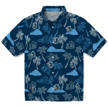 dallas mavericks palm and clouds blue hawaiian shirts best selling