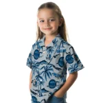 Dallas Mavericks Hawaiian Shirt – Palm Sunset