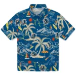 Dallas Mavericks Hawaiian Shirt – Palm Tree Island