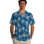 Dallas Mavericks Hawaiian Shirt – Palm Tree Motif