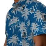 Dallas Mavericks Hawaiian Shirt – Palm Tree Motif
