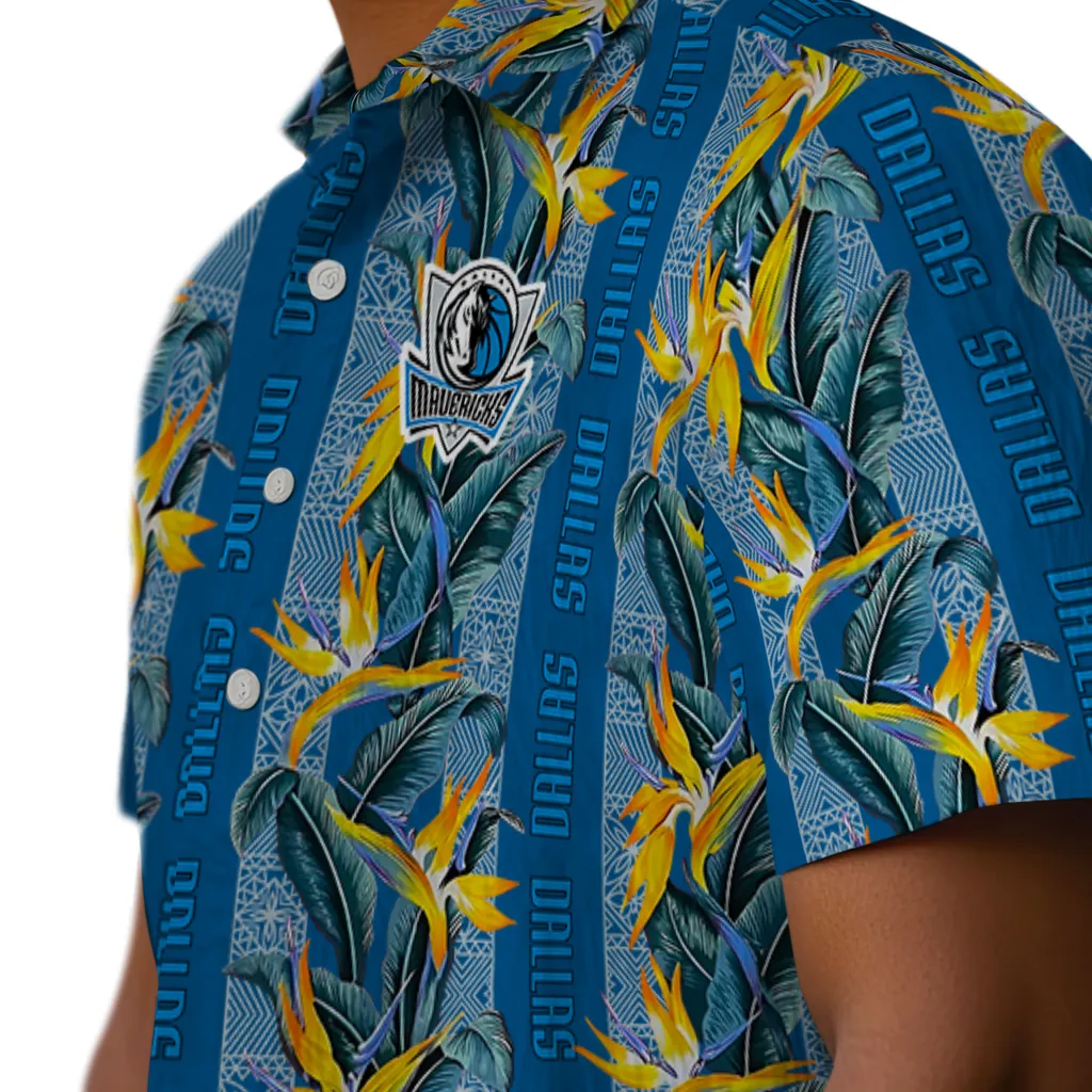 Dallas Mavericks Hawaiian Shirt - Paradise Vines dallas mavericks paradise vines blue hawaiian shirts trendy