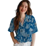 Dallas Mavericks Hawaiian Shirt – Turtle Lines