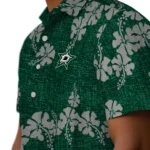 Dallas Stars Hawaiian Shirt – 50th State Flower