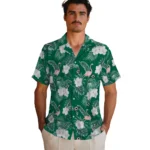 Dallas Stars Hawaiian Shirt – Flamingo and Hibiscus