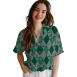 Dallas Stars Hawaiian Shirt – Golfing Plaid