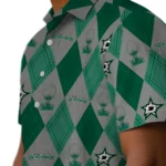 Dallas Stars Hawaiian Shirt – Golfing Plaid