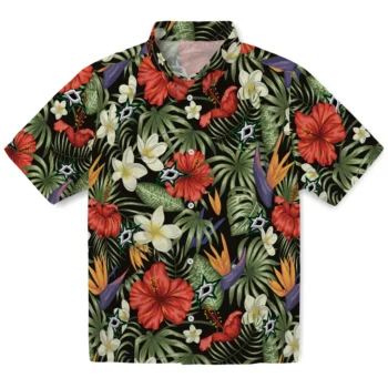 dallas stars hibiscus bird hawaiian shirts best selling