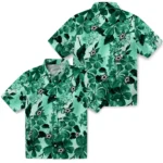 Dallas Stars Hawaiian Shirt – Hibiscus Arrangement