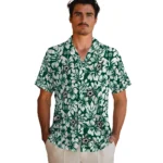 Dallas Stars Hawaiian Shirt – Hibiscus Motif