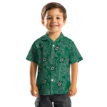Dallas Stars Hawaiian Shirt – Leaf Outline