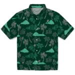 Dallas Stars Hawaiian Shirt – Palm And Clouds