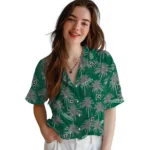 Dallas Stars Hawaiian Shirt – Palm Tree Motif