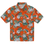 Denver Broncos Hawaiian Shirt – Flamingo and Hibiscus