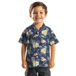 Denver Broncos Hawaiian Shirt – Flamingo Hibiscus