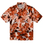 Denver Broncos Hawaiian Shirt – Hibiscus Arrangement