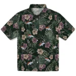 Denver Broncos Hawaiian Shirt – Hibiscus Leaves Pattern
