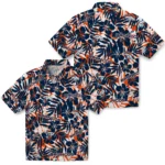 Denver Broncos Hawaiian Shirt – Hibiscus Overlay