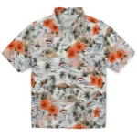 Denver Broncos Hawaiian Shirt – Hibiscus Seaside
