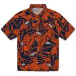 Denver Broncos Hawaiian Shirt – Monstera Layer