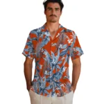 Denver Broncos Hawaiian Shirt – Palm Leaves