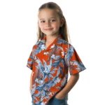Denver Broncos Hawaiian Shirt – Palm Leaves