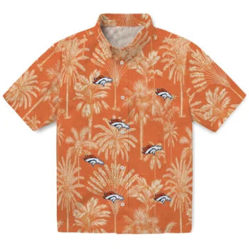 denver broncos palm shadows orange hawaiian shirts best selling
