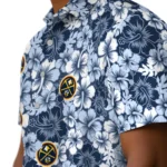 Denver Nuggets Hawaiian Shirt – Hibiscus Blooms