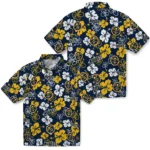 Denver Nuggets Hawaiian Shirt – Hibiscus Flower Design