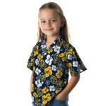 Denver Nuggets Hawaiian Shirt – Hibiscus Flower Design