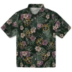 Denver Nuggets Hawaiian Shirt – Hibiscus Leaves Pattern