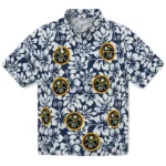 Denver Nuggets Hawaiian Shirt – Hibiscus Motif