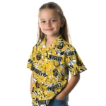 Denver Nuggets Hawaiian Shirt – Hibiscus Overlay