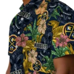 Denver Nuggets Hawaiian Shirt – Hibiscus Tiki Jungle