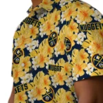 Denver Nuggets Hawaiian Shirt – Hibiscus Tropics