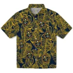 Denver Nuggets Hawaiian Shirt – Leaf Outline